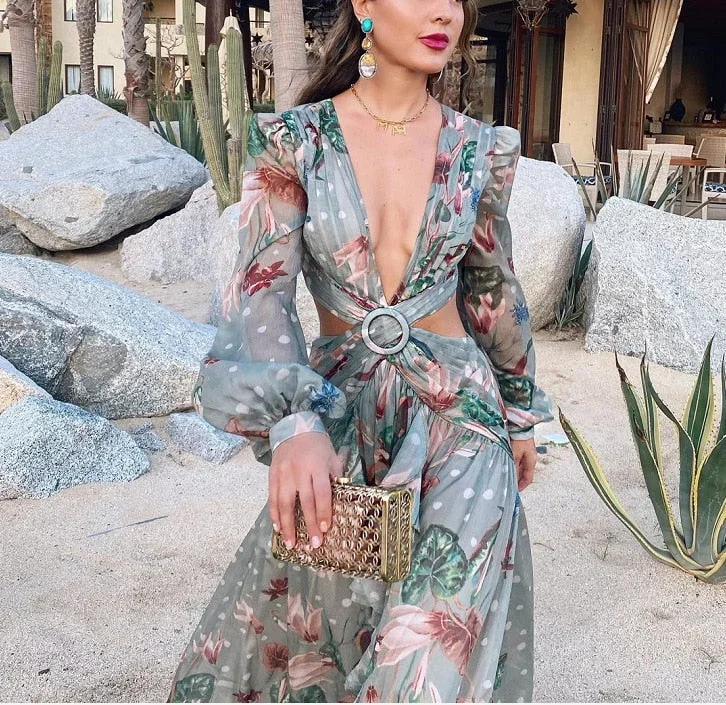 2022-fashion-floral-print-long-sleeved-ruffles-deep-v-neck-long-beach-prom-dresses-hollow-out-vacation-party-vestidos-daily-ritual