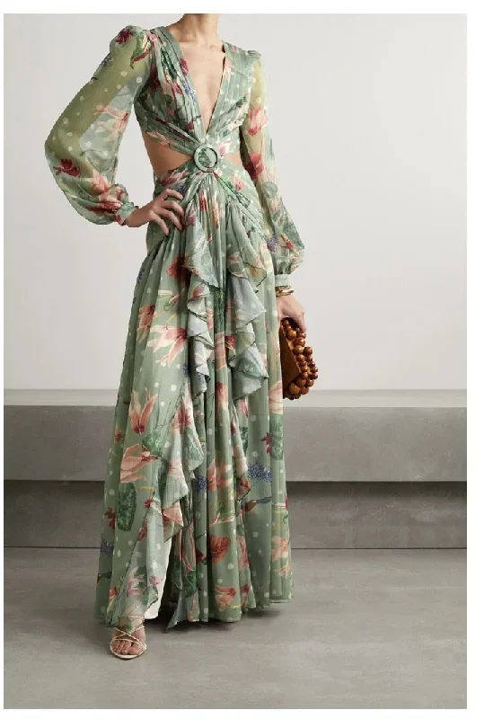 2022-fashion-floral-print-long-sleeved-ruffles-deep-v-neck-long-beach-prom-dresses-hollow-out-vacation-party-vestidos-daily-ritual