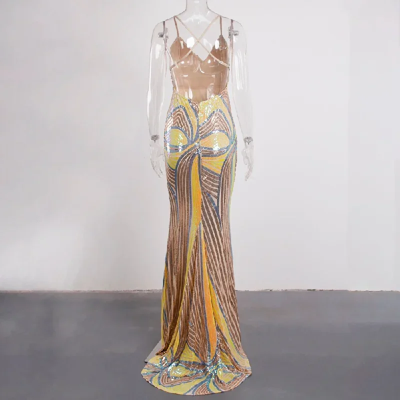 2022-sexy-slip-long-golden-prom-dress-shine-stretchy-sequin-stripe-backless-criss-cross-sleeveless-evening-party-ball-gown-maxi