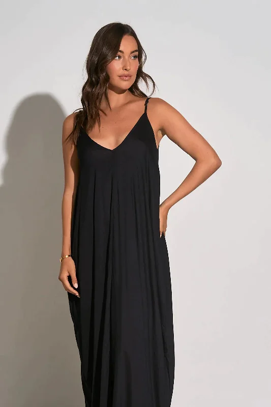 Elan V-Back Cover-Up Maxi Dress