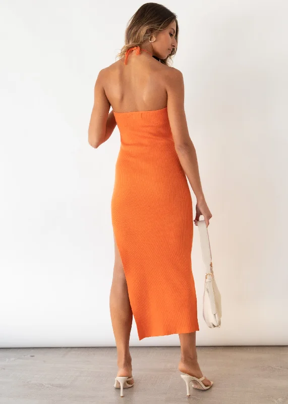 skyler-halter-knit-midi-dress-tangerine