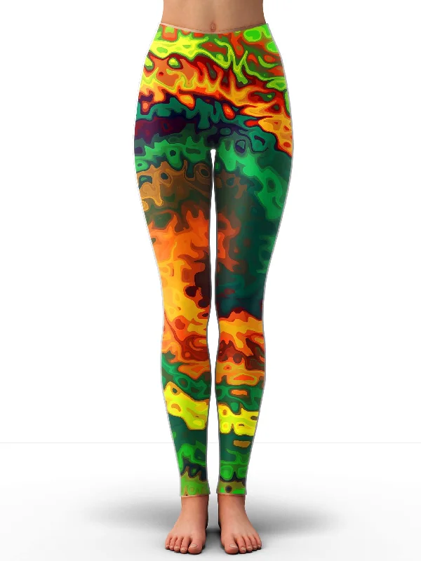 Abstract Rotation Leggings