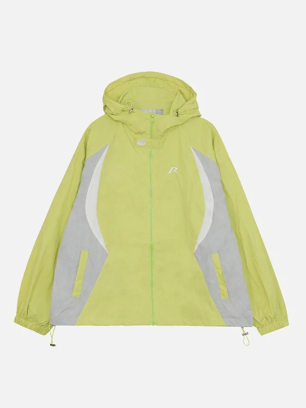 Aelfric Eden Color Blocking Hooded Jacket