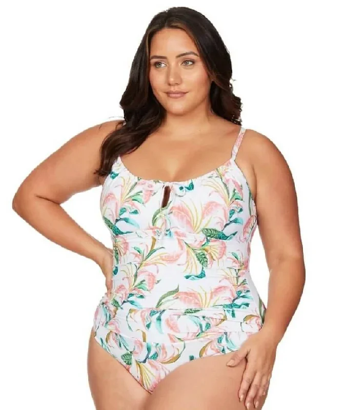 Artesands April Spritz Degas One Piece Swimsuit - White