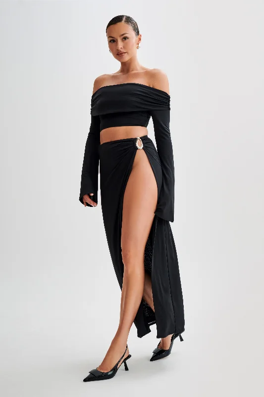 camryn-slinky-off-shoulder-crop-top-black