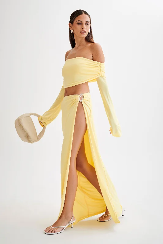 camryn-slinky-off-shoulder-crop-top-yellow