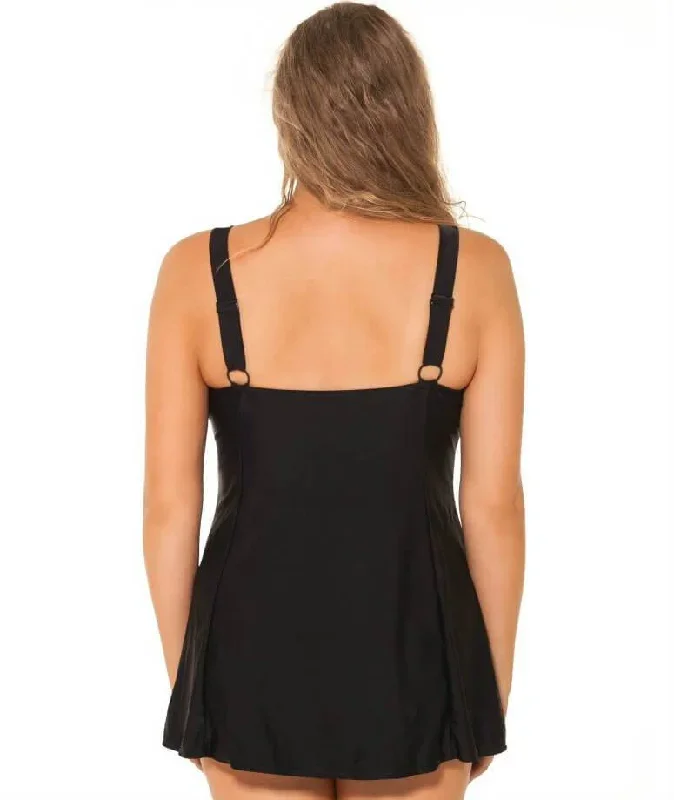 capriosca-chlorine-resistant-panelled-wide-strap-swim-dress-black