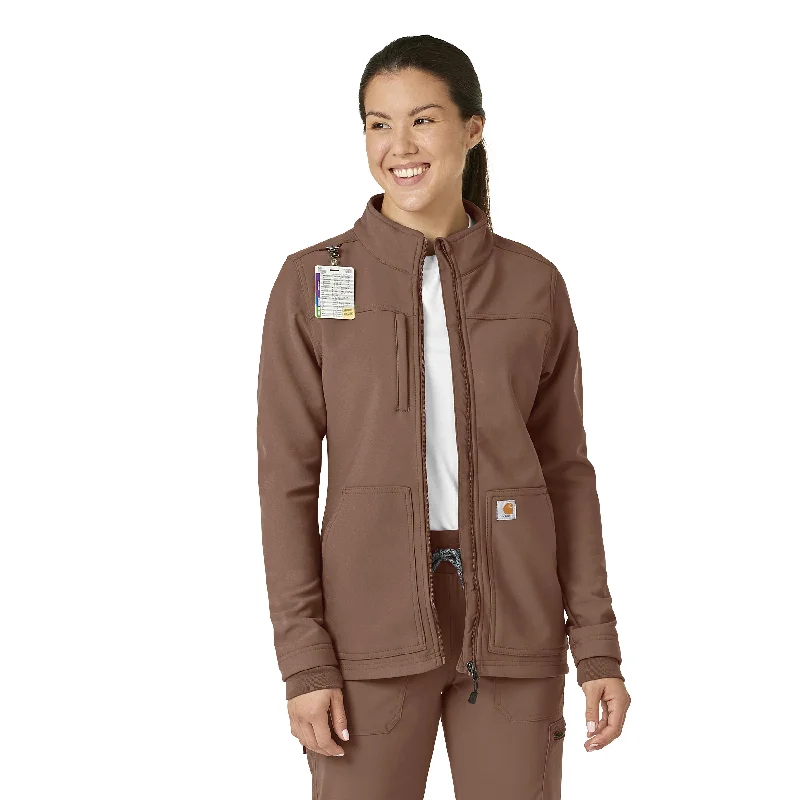 carhartt-rugged-flex-peak-womens-bonded-fleece-jacket-nutmeg