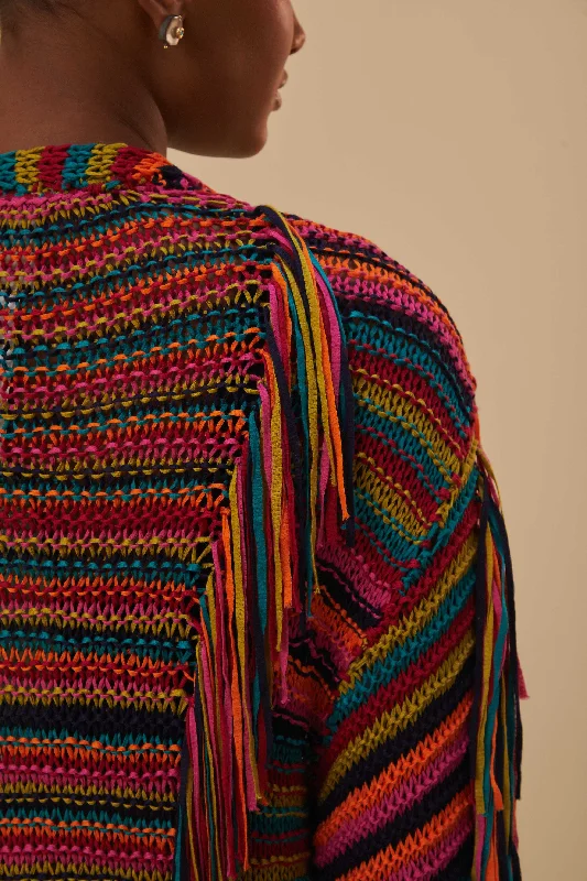 colorful-stripes-knit-cardigan