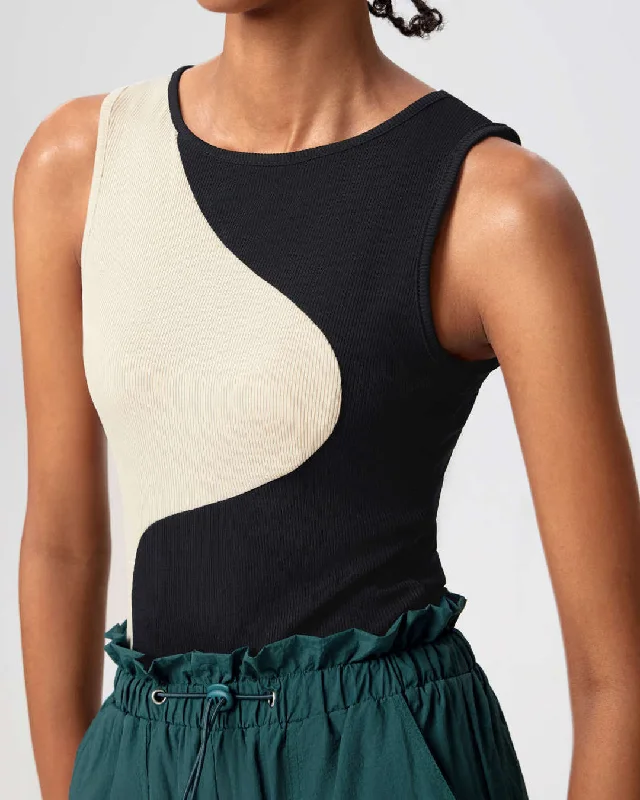 crew-neck-two-tone-ribbed-knit-bodysuit