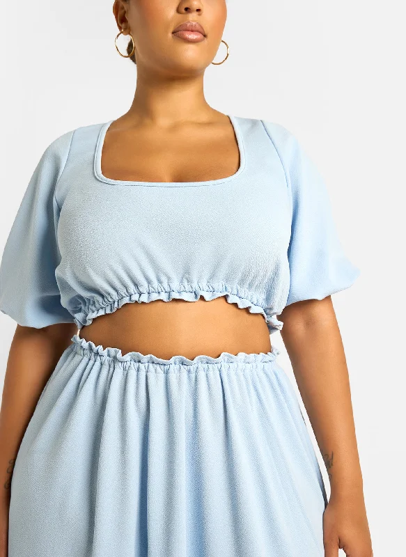 cyan-puff-sleeve-crop-top-baby-blue