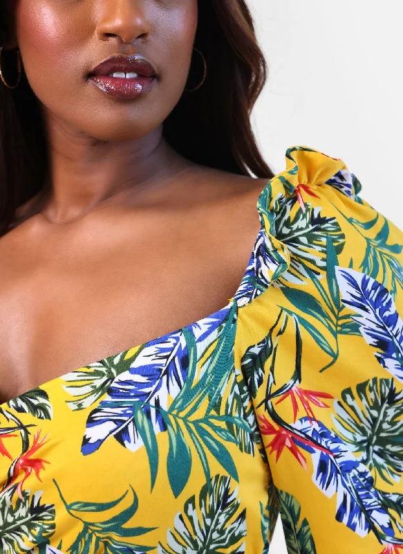 destiny-tropical-print-puff-sleeve-crop-top