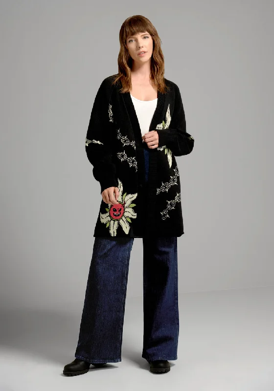 diabolical-daisies-oversized-cardigan-blk