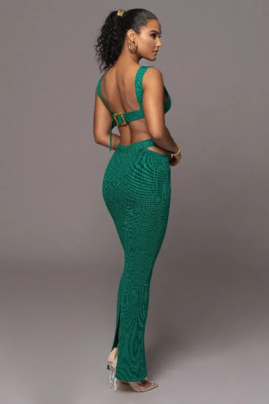 emerald-nikole-ribbed-skirt-set