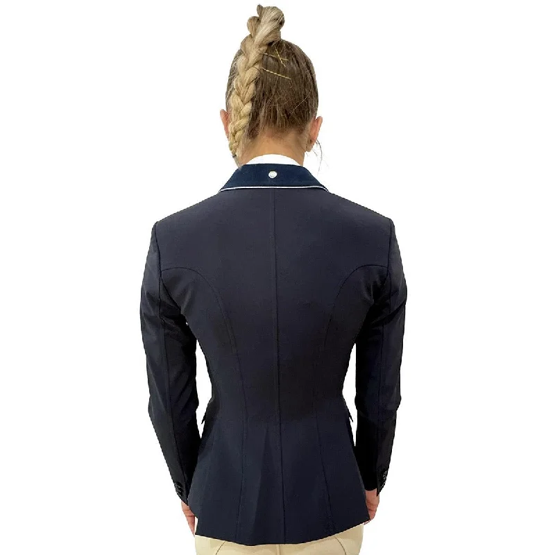 equiline-farm-house-custom-navy-gait-show-coat-in-x-cool-evo