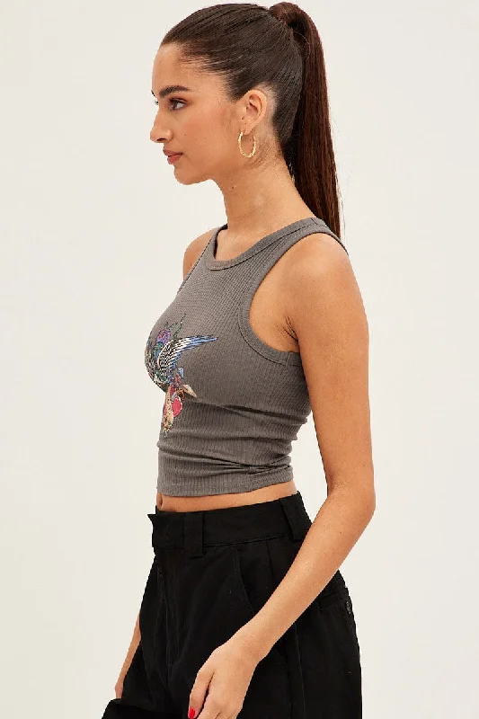 grey-tank-sleeveless-crew-neck-rib-eagle-graphic-jc2066a-84cb