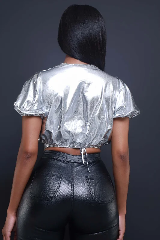 half-crazy-metallic-tie-around-crop-top-silver