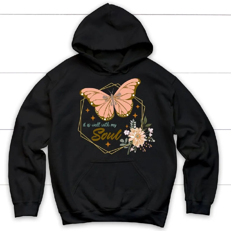 half-flowers-butterfly-it-is-well-with-my-soul-hoodie