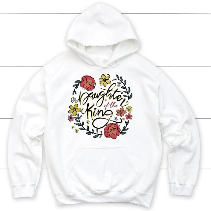 Daughter of the king flowers hoodie