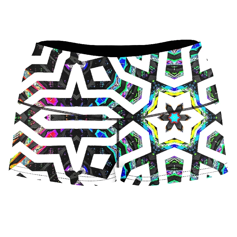 Iridized II High-Waisted Women's Shorts