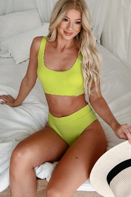 lets-be-mermaids-high-waisted-ribbed-bikini-set-lime