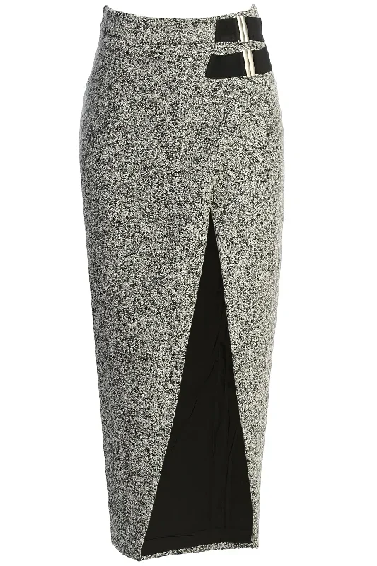 lt-grey-gisele-tweed-slit-skirt