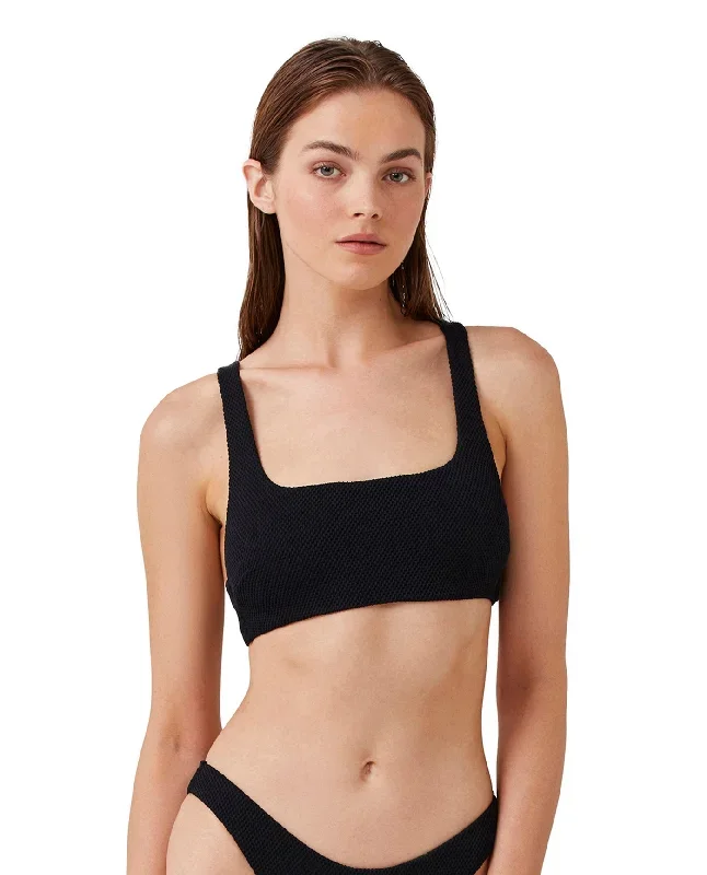 Luma Sensual Simplicity Square Neck Bralette Bikini Top