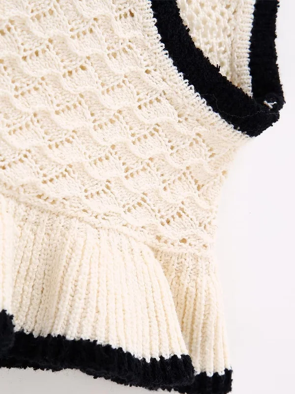 maze-crochet-eyelet-flounce-tank-top