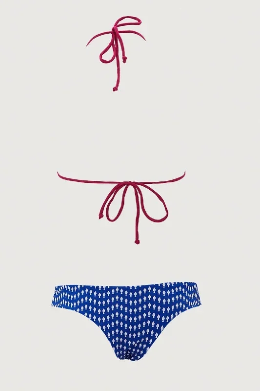 polka-dot-ladder-detail-two-piece-bikini-sw8642-84f3