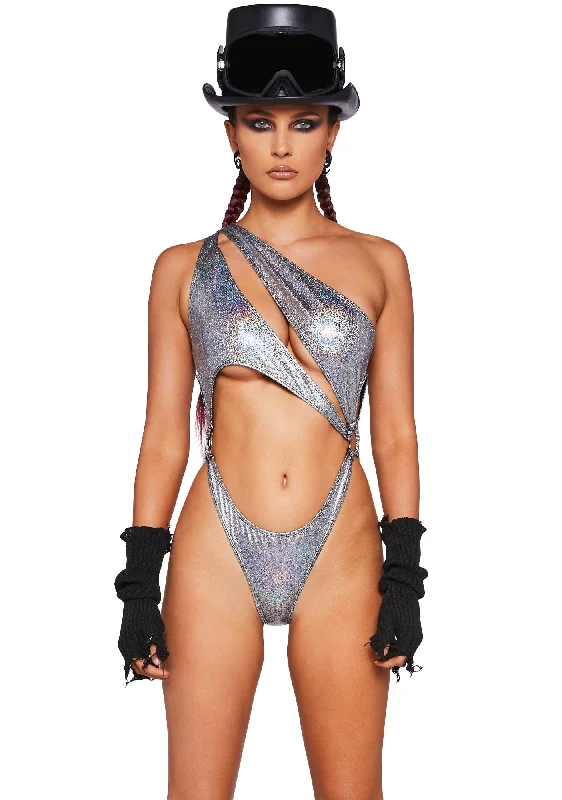 Prism Moonwalk Cut-Out Bodysuit