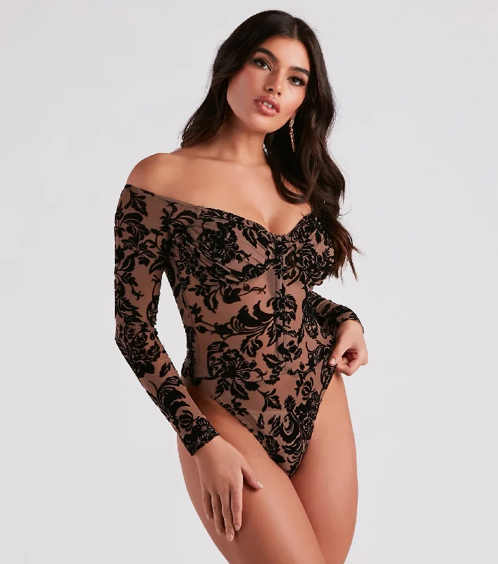 regal-affair-flocked-velvet-bodysuit-060014835230