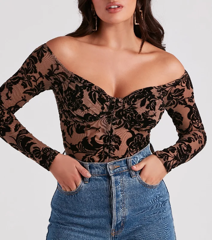 regal-affair-flocked-velvet-bodysuit-060014835230