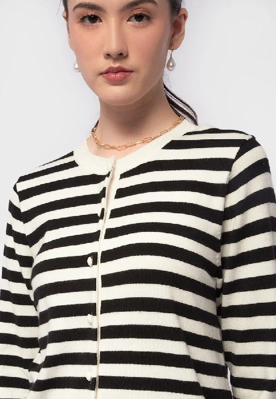 round-neck-stripes-cardigan-24e045-black