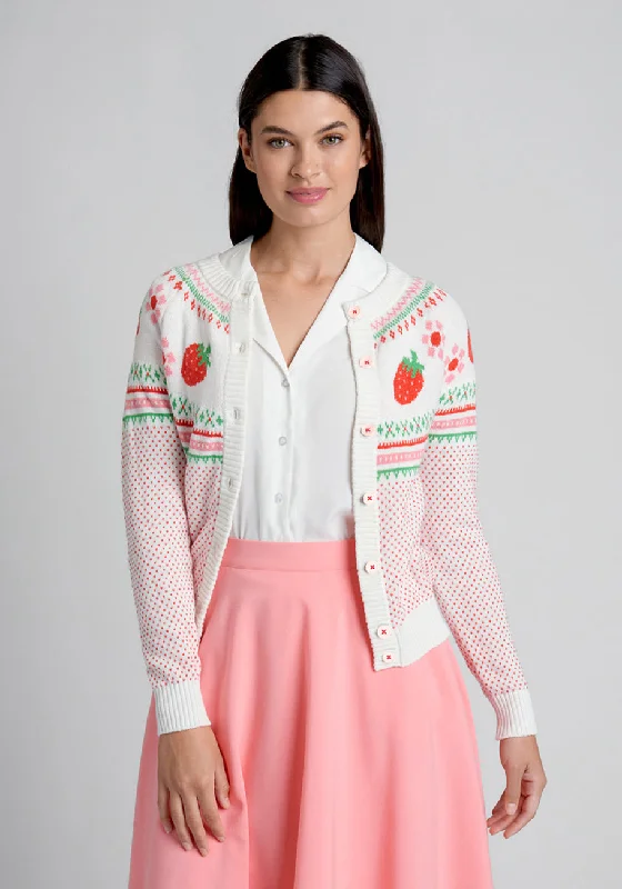 Strawberry Lane Fair Isle Cardigan