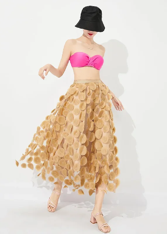 style-yellow-high-waist-exra-large-hem-tulle-skirt-summer