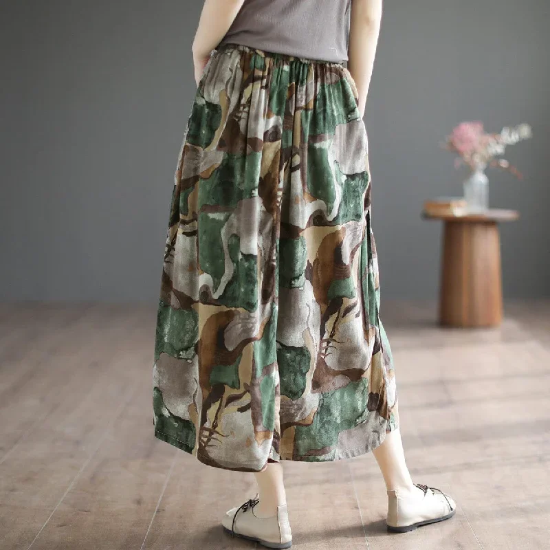 summer-casual-floral-print-cotton-a-line-skirt