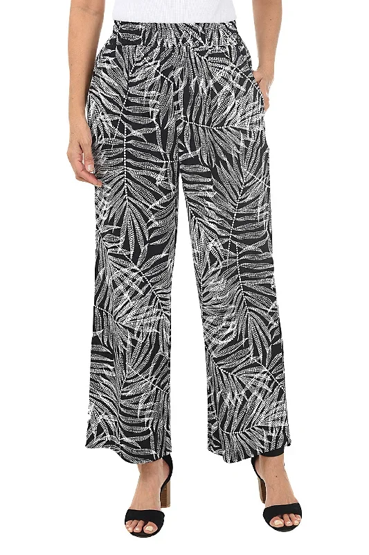 Sara Ferns Pull-On Palazzo Pant