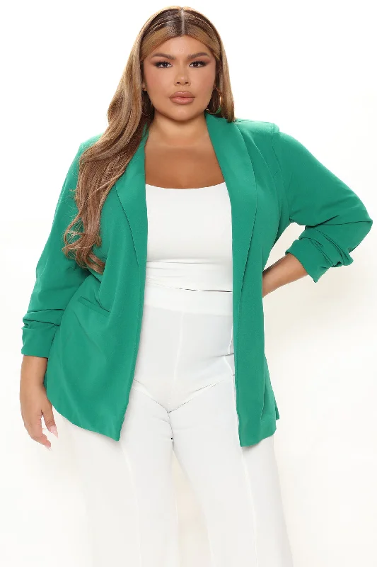 the-celine-blazer-kelly-green