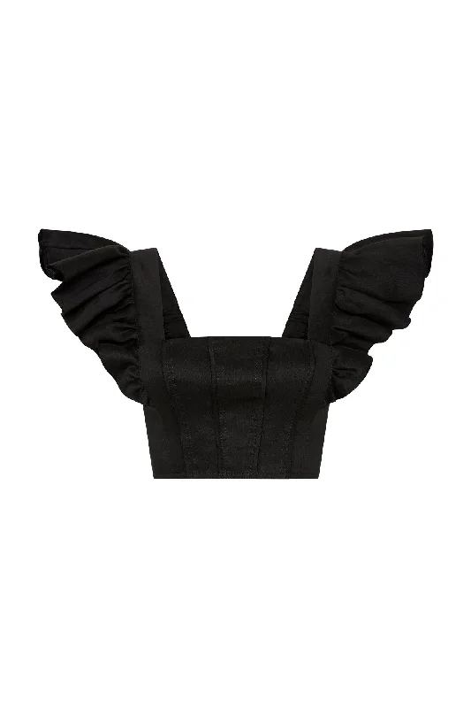 vanades-frill-crop-top-black