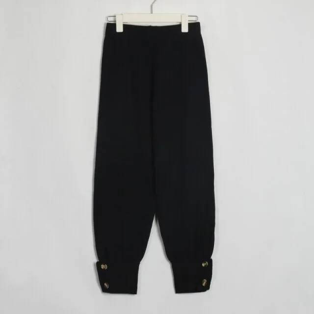 FashionSierra - Women Casual Knitted Pants